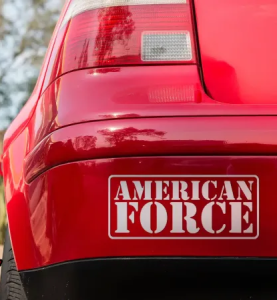 American Force dekaler dekal 2st sticker