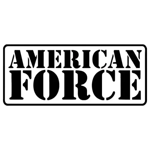American Force dekaler dekal 2st sticker