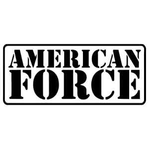 American Force dekaler stickers 2st