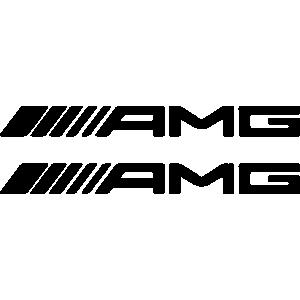 Mercedes amg dekal 2st stickers dekaler