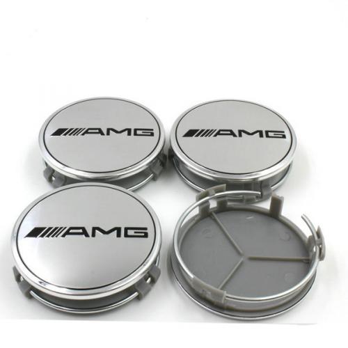amg fälgkåpa i silverfärg