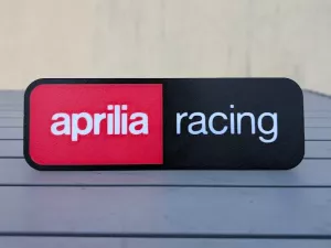 Aprilia Racing dekoration led lampa