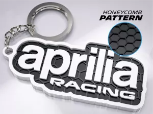 Aprilia Racing Nyckelring | 3D Nyckelhänge