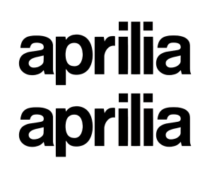 Aprilia dekal stickers klistermärken 2-pack
