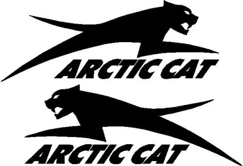 Arctic Cat stickers 2st klistermärke Atv Utv