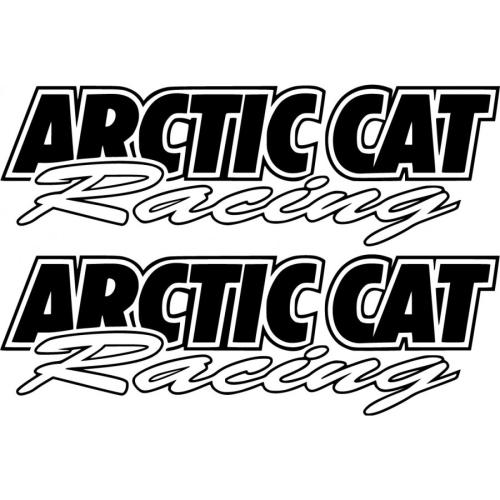 Arctic Cat Racing dekal 2st dekaler klistermärke