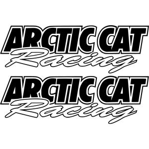 Arctic Cat Racing dekal 2st dekaler klistermärke