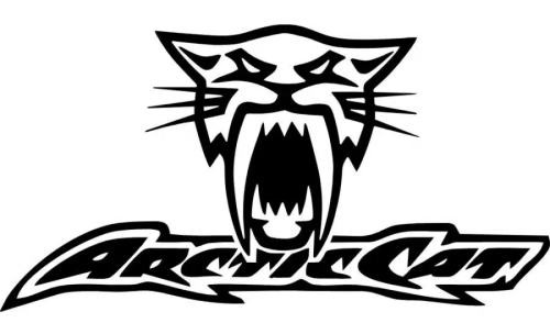 Arctic Cat dekal 2st dekaler klistermärke