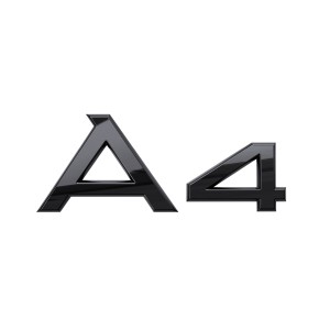 audi a4 svart logo emblem