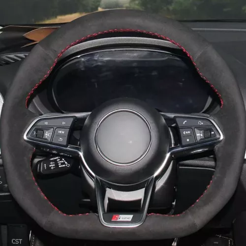 audi alcantara alkantara rattskydd rattläder