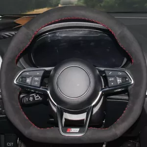 audi alcantara alkantara rattskydd rattläder