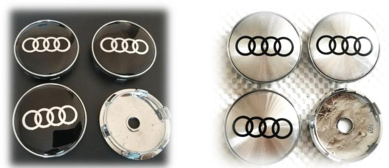 Audi centrumkåpor 4st många storekar