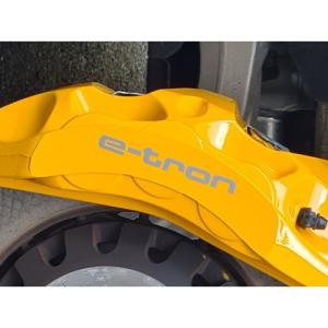 audi e tron bromsdekaler