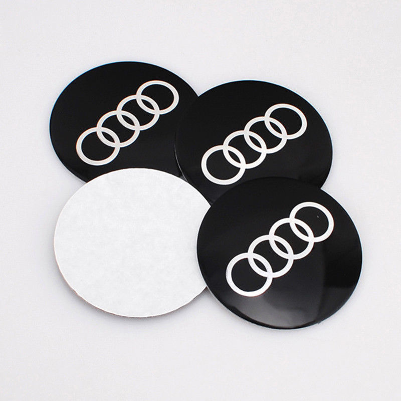 audi fälgemblem hjulnav emblem