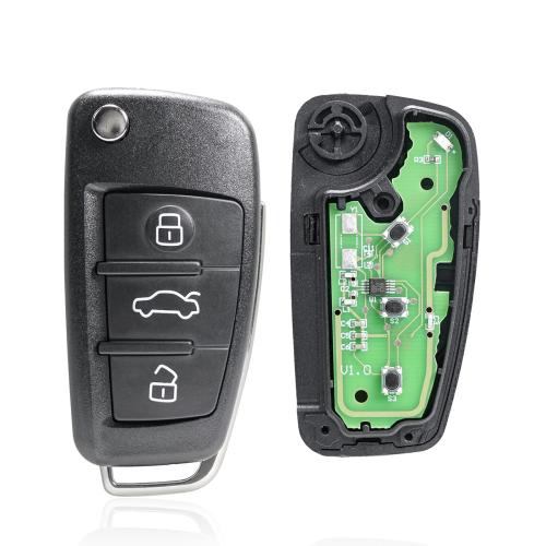 audi komplett bilnyckel 434 mhz