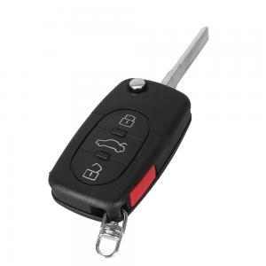 Audi nyckel larmdosa bilnyckel 4 knappar