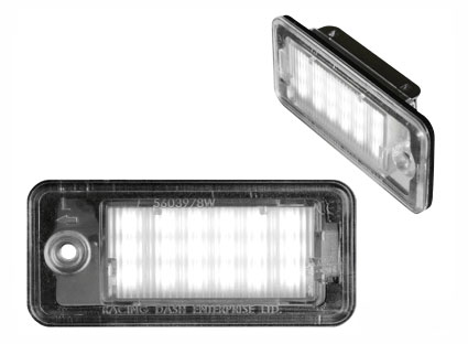 audi led skyltbelysning till bilen