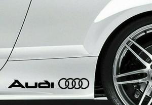 Audi vinyl dekaler stickers till bilen