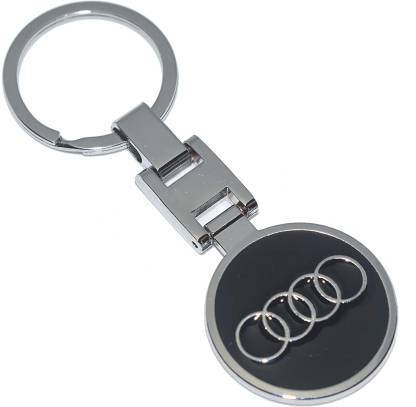 audi logo nyckelring