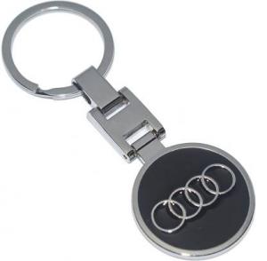 Snygg Audi logo nyckelring nyckelhänge