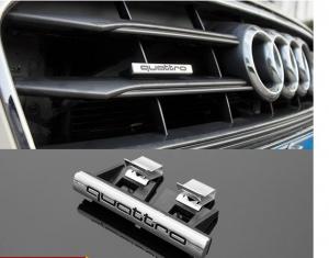 Audi Quattro emblem till grillen