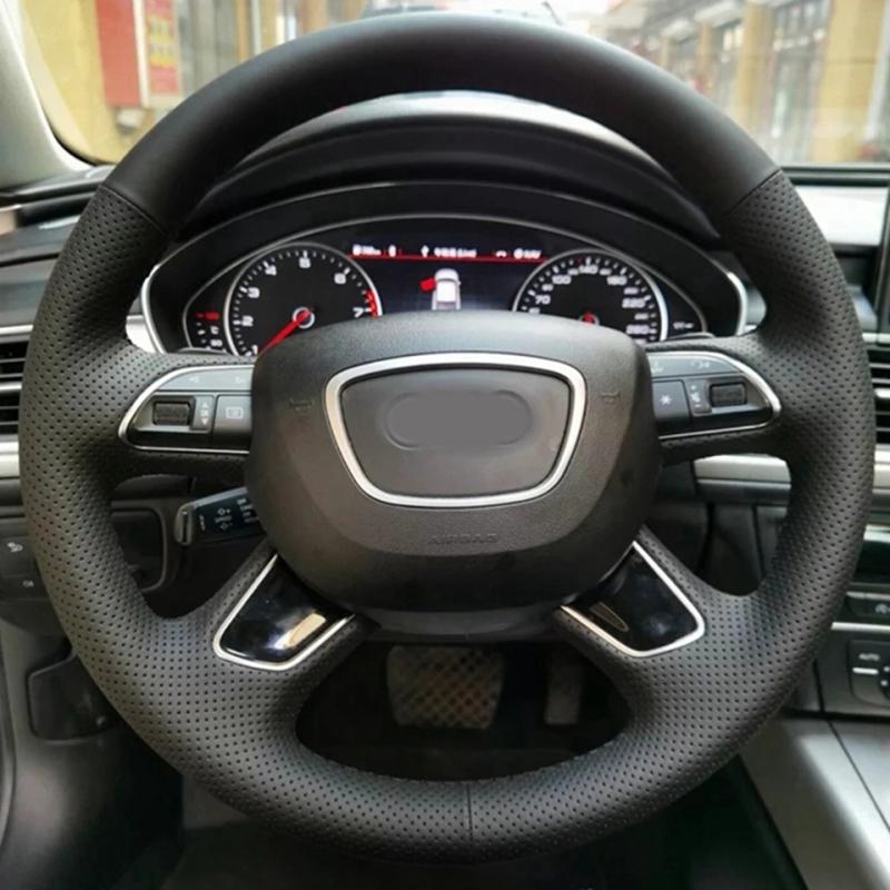 audi rattskydd ratt läder