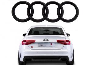 Audi ringar emblem till bagageluckan i flera storlekar