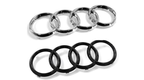 audi ringar emblem till grillen