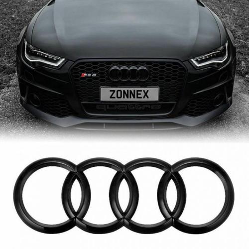 audi ringar emblemt till grillen