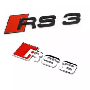 Audi RS3 emblem märke loggo till bilen