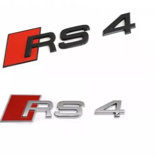Audi RS4 emblem märke loggo till bilen