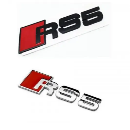 Audi RS5 emblem märke loggo till bilen