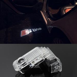 audi s line dörrbelysning