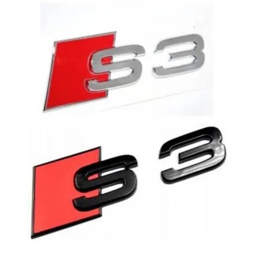 Audi S3 emblem märke loggo till bilen