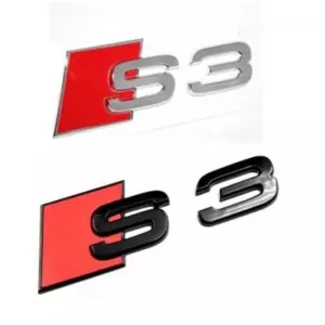 Audi S3 emblem märke loggo till bilen