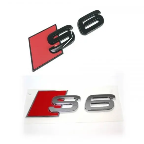 Audi S6 emblem märke loggo till bilen