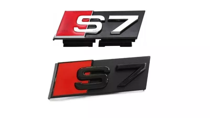 Audi S7 logo emblem märke till grillen
