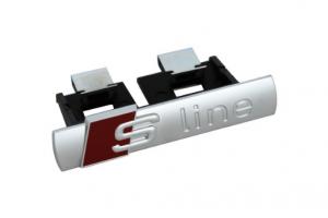 audi sline grill märke
