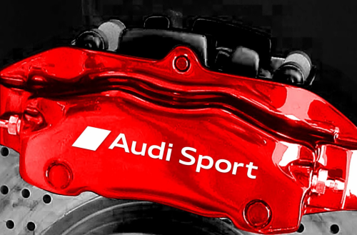 audi sport stickers dekal bromsoksdekaler