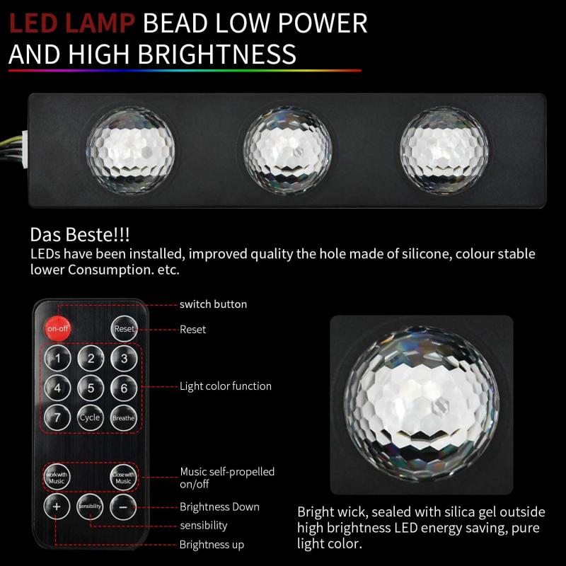 autostyling led lampor för interior styling