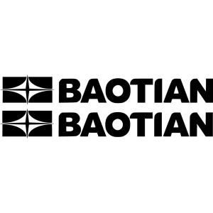 Baotian moppe dekal stickers dekaler 2st