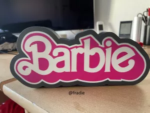 Barbie dekoration led belysning nattlampa