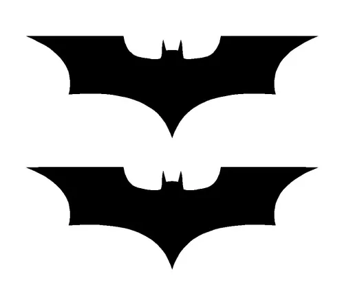 Batman Dark Knight stickers 2st dekaler