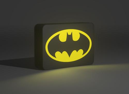 Batman nattlampa dekorations-lampa