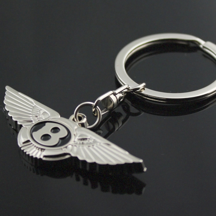 Bentley logo nyckelring nyckelhänge