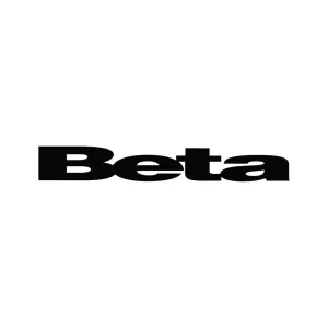 Beta logo dekaler 2st stickers klistermärke