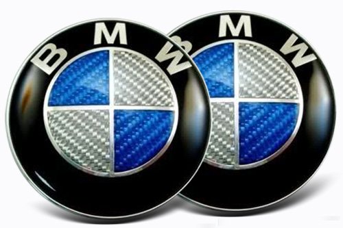 blåa kolfiber emblem till bmw_medium