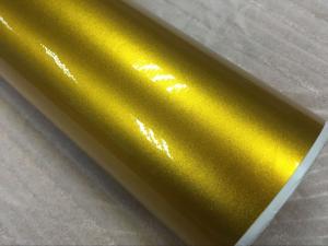 Guld metallic vinyl dekal folie 1,5 meter