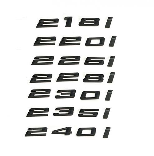 bmw 2 serie emblem svart