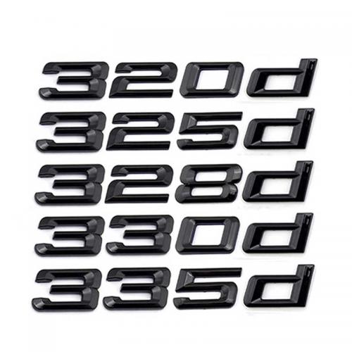 bmw 3 serie  emblem 320d 325d 330d 335d 340d
